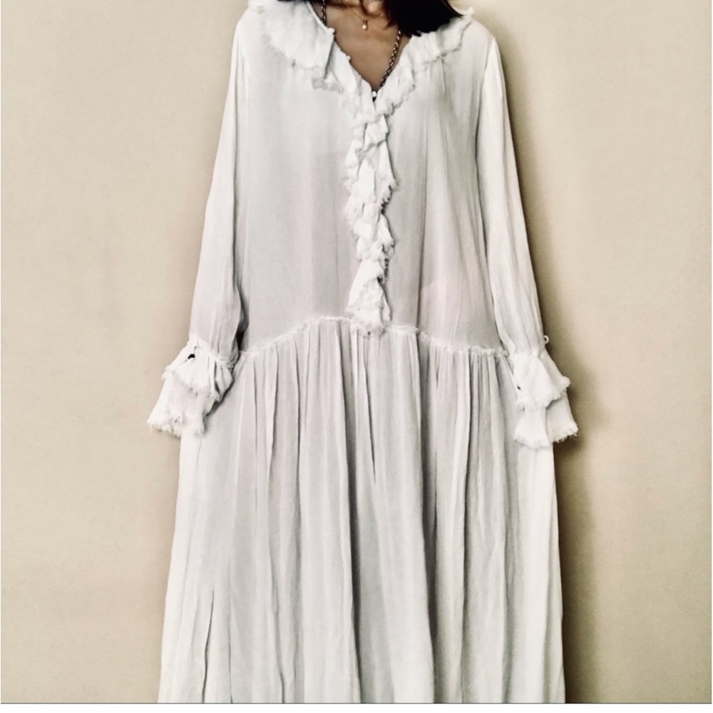 NWOT Free People Maxi Dress - Picture 8 of 12